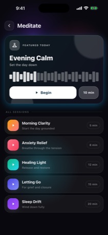Soul Healer: guided meditations